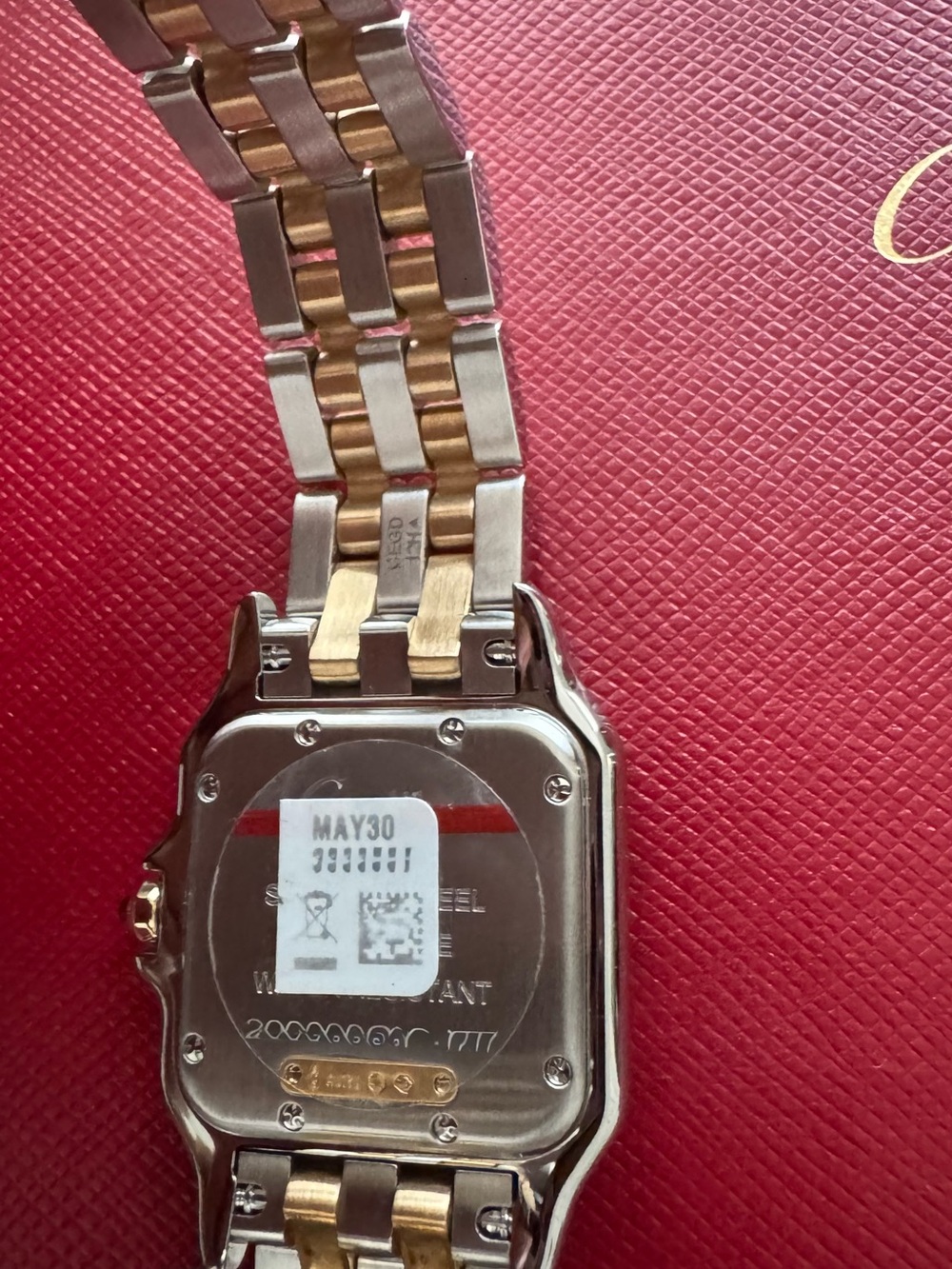 PANTHÈRE DE CARTIER WATCH medium model NEW - Picture 11 of 12